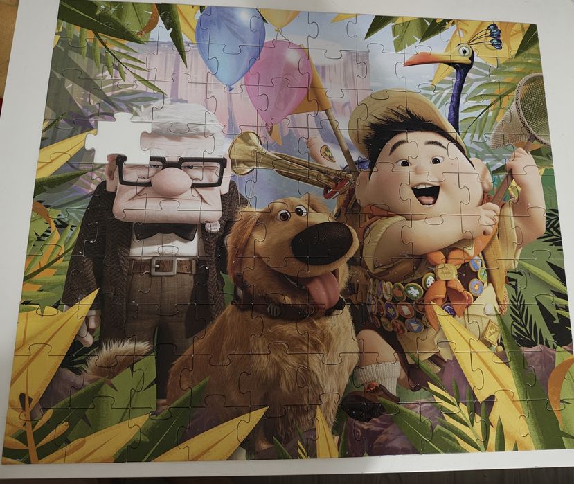 Puzzle bajka "Odlot"