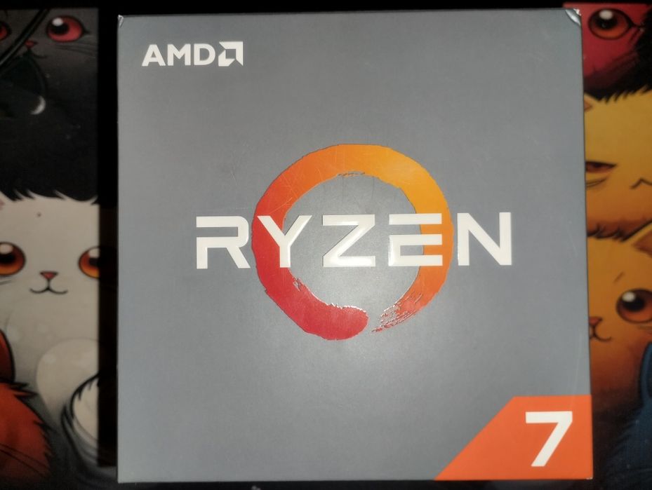 Процесор R7 2700 8ядер 16потоків