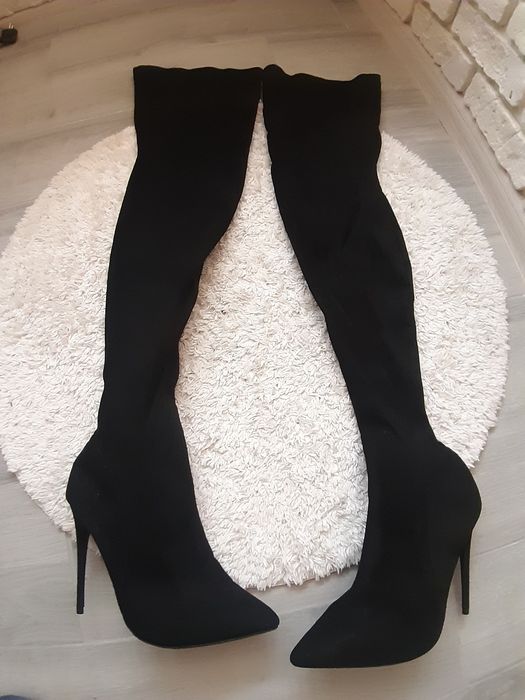 Ботфорти PLT замш весна/осінь