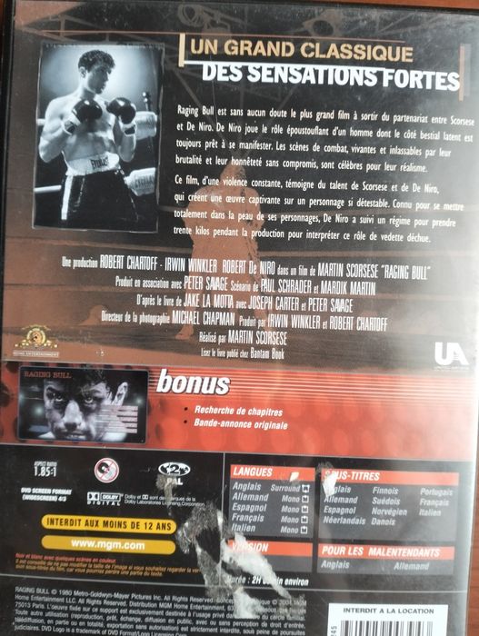 DVD Touro Enraivecido