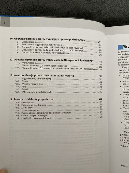 Podejmowanie i prowadzenie działalności gospodarczej podręcznik