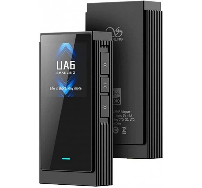 ЦАП із вбудованим підсилювачем Shanling UA6 - 4xCS43131, 32Bit / 768kHz + кейс у подарунок