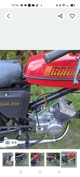 Romet 205 silnik Simson 4b