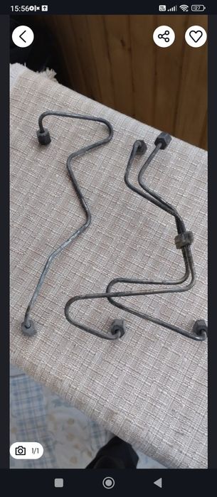 Труби паливні Мерс Віто 638 2.3 тді