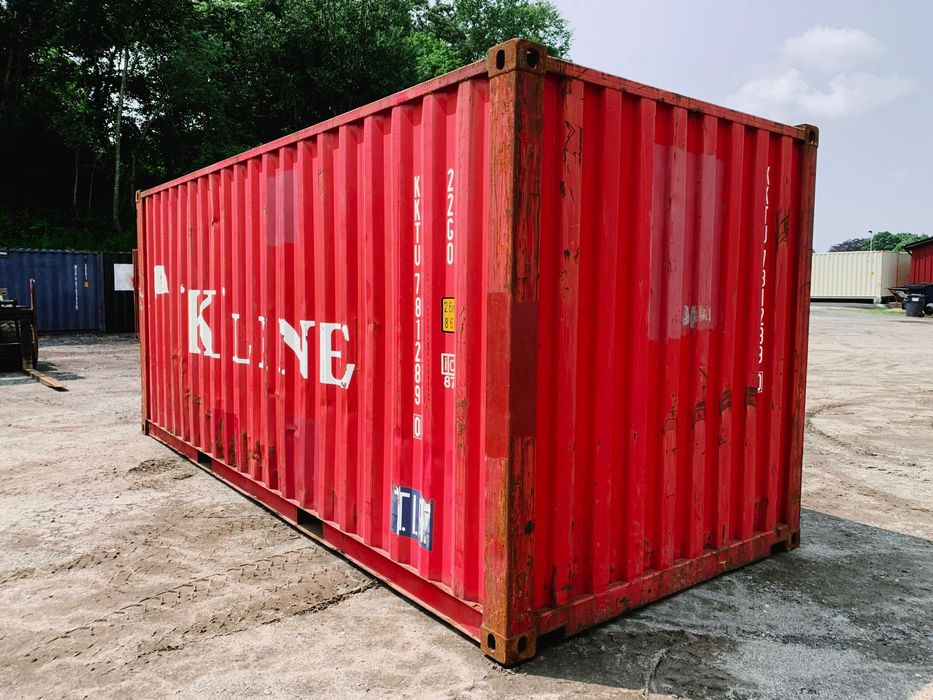 Kontener morski magazynowy 20DV 6 metrowy, lok Kraków!