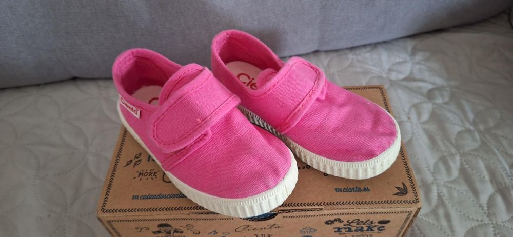 Cienta tenisówki różowe rozm. 21