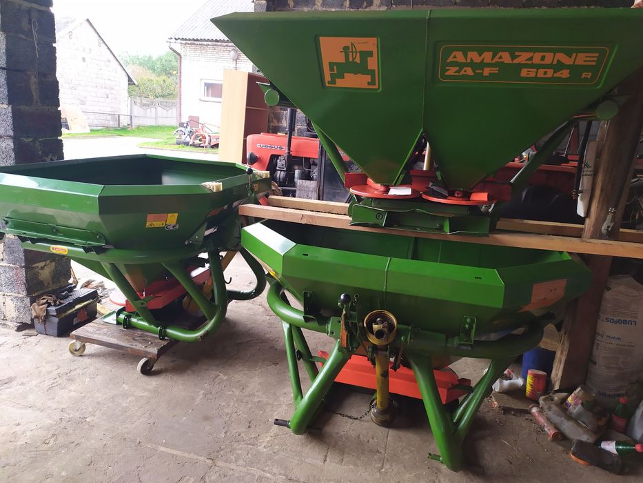 Pług Kverneland 2, 3, 4 skibowy.Rozsiewacz Amazone