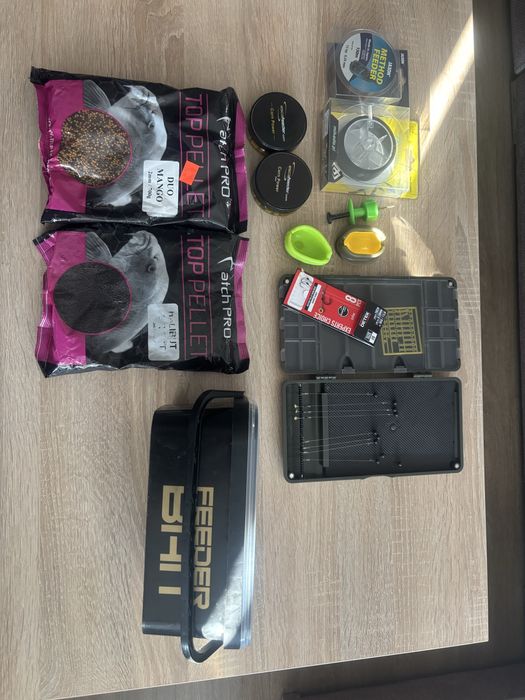 Zestaw feederowy 2 Miracle Fish + 2 Konger Turion Method + akcesoria