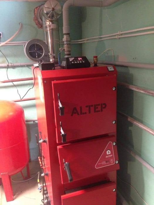 Твертопаливний Котел Тривалого Горіння АЛЬТЕП ( ALTEP)  сталь 6мм