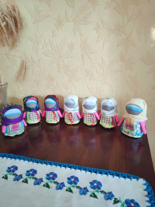 Лялька -мотанка Зерновушка 11 см