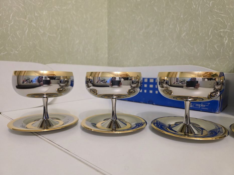 Нові креманки барон baron Цептер/Цептор Zepter  фужери