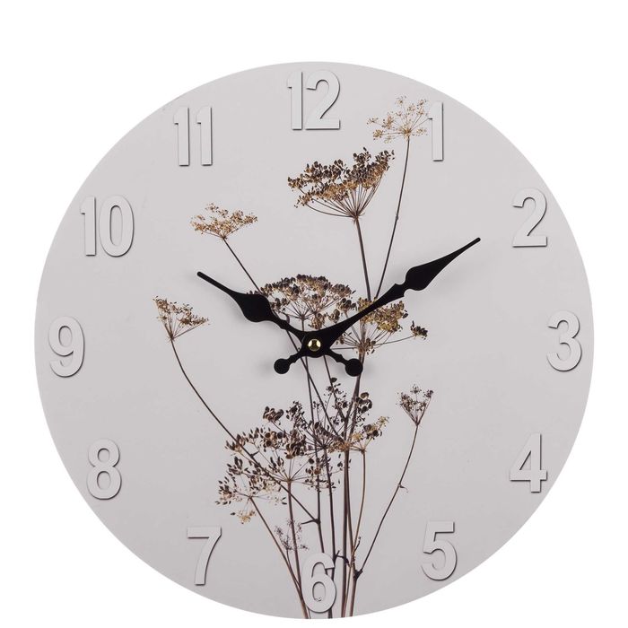 Zegar ścienny MDF 34cm. Boho 156746