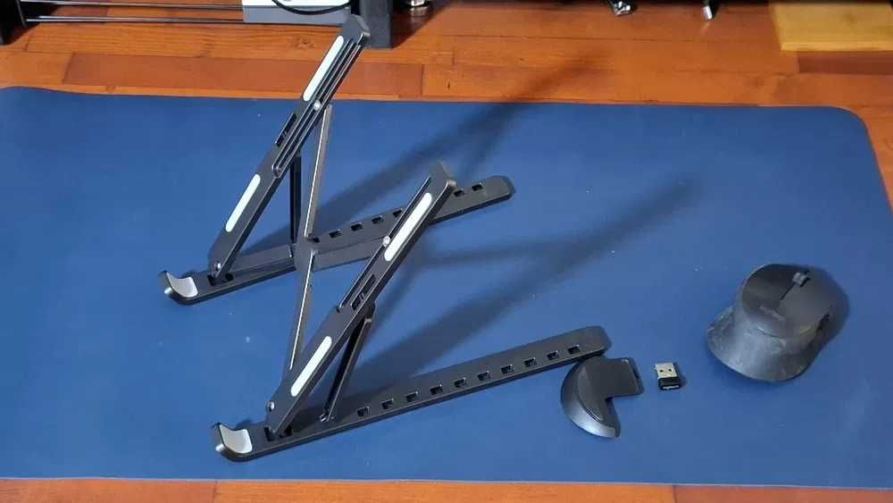 Rato logitech M280 / mousepad 70x30cm / suporte portátil