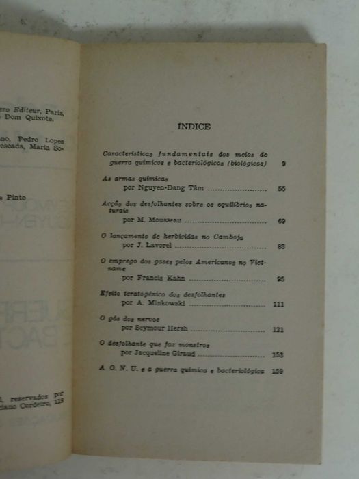 Guerra Química e Bacteriológica
de Seymour Hersh
