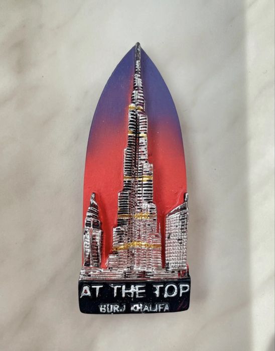 Magnes na lodówkę Dubaj Dubai Burj Khalifa