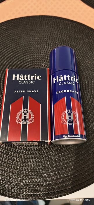 Zestaw Hattrick dezodorant i woda po goleniu