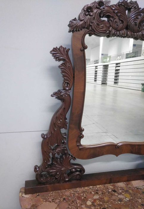 Toucador Português com gaveta secretária romântico séc. XIX restaurado