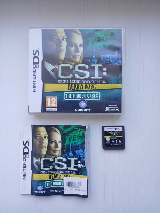 CSI: Crime Scene Investigation Deadly Intent The Hidden Cases Nintendo DS