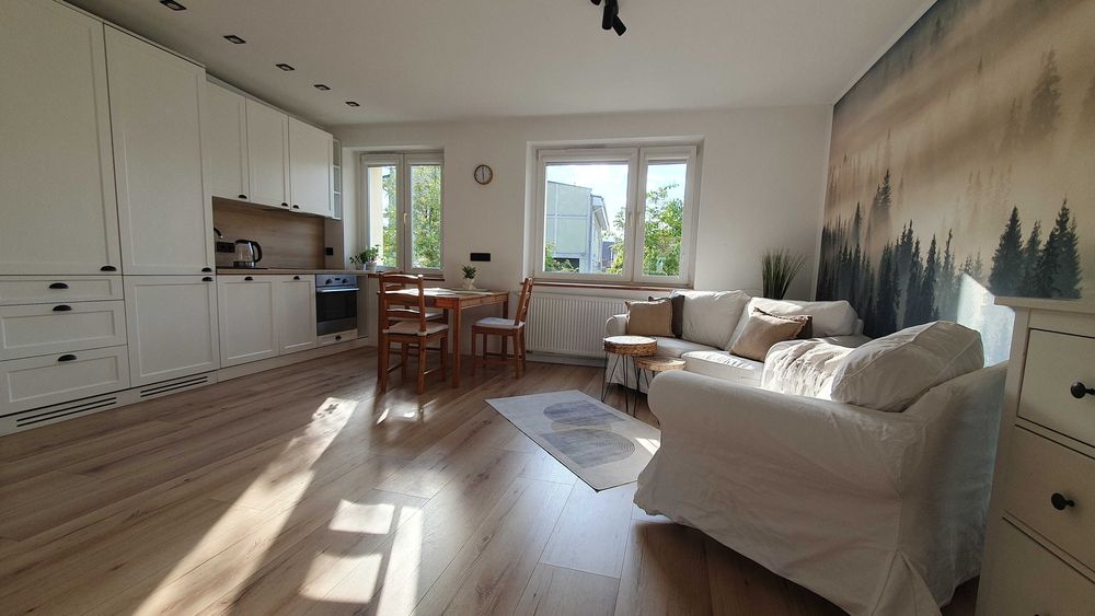 2-pokojowe mieszkanie z ogródkiem – Wrocław Biskupin, ul. Promień – 43 m² – bezpośrednio od właściciela