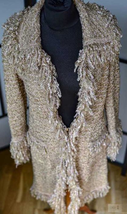 Nowy płaszcz Escada 36 DE - 36/38 PL wełna