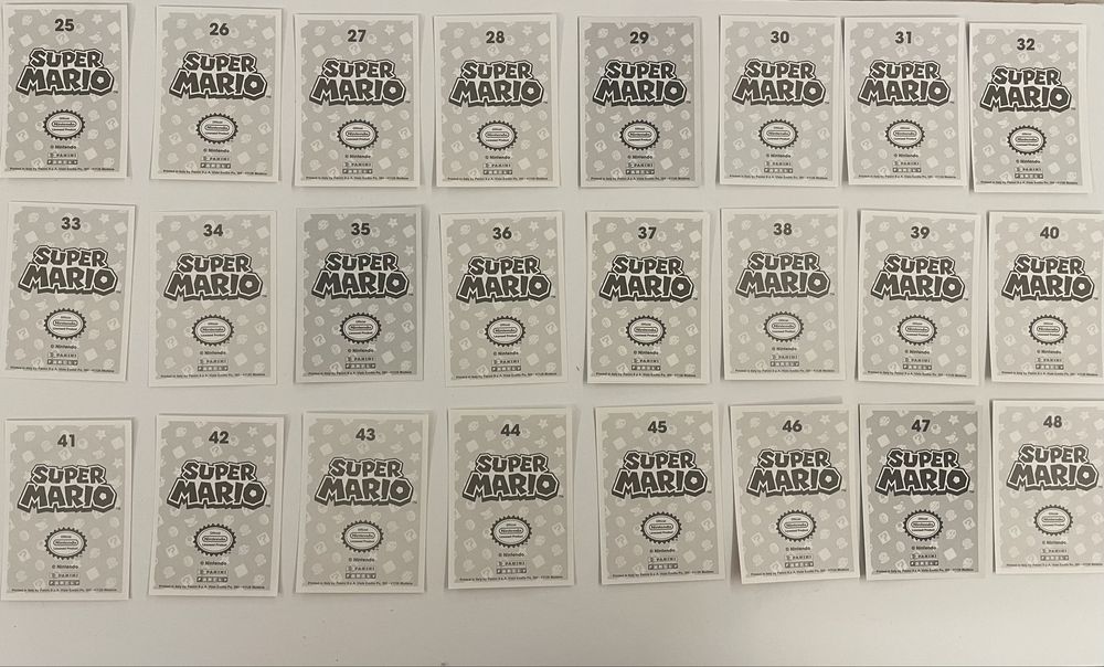 Cromos Super Mario Worten