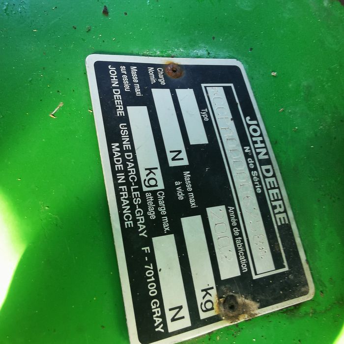 Sprzedam Prase John Deere 592  Belarka