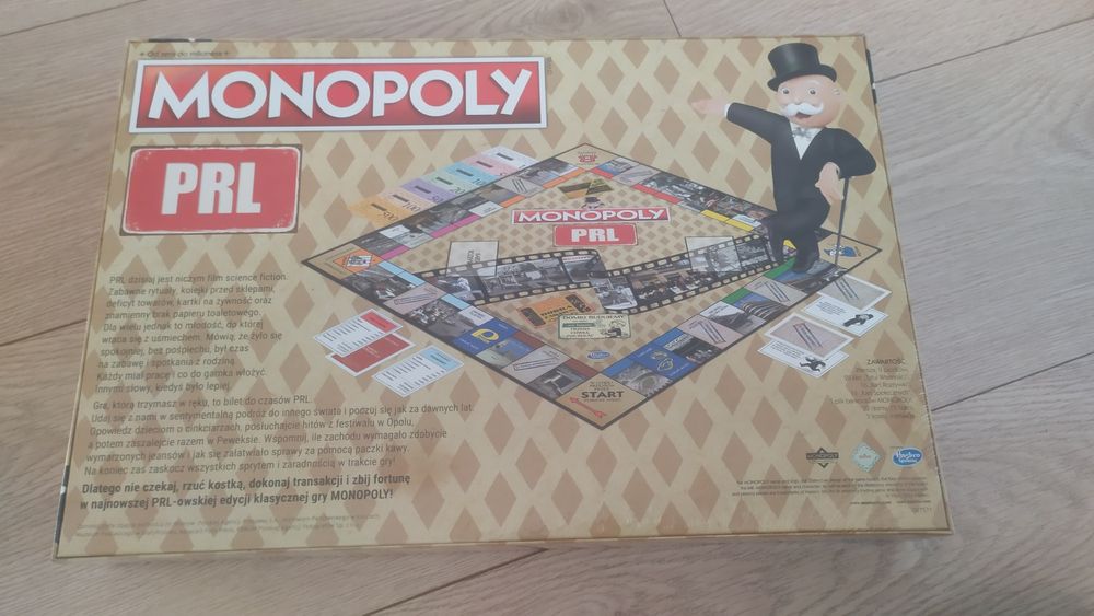 Sprzedam nową zapakowaną grę Monopoly PRL