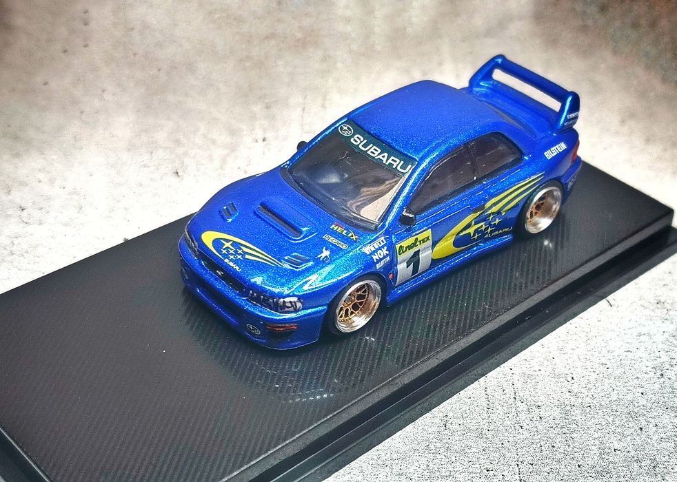 Model Subaru Impreza WRX Sti WRC Hot Wheels