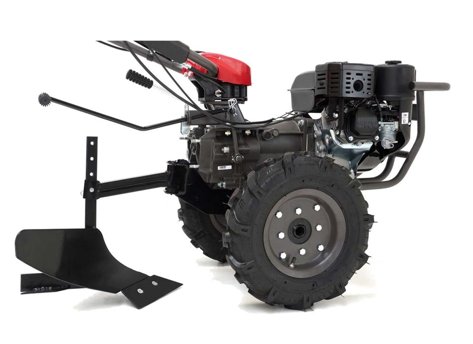 Glebogryzarka Hortmasz 7.0KM NAPĘD+PŁUG+OBSYPNIK +Koła Stalowe  62cm