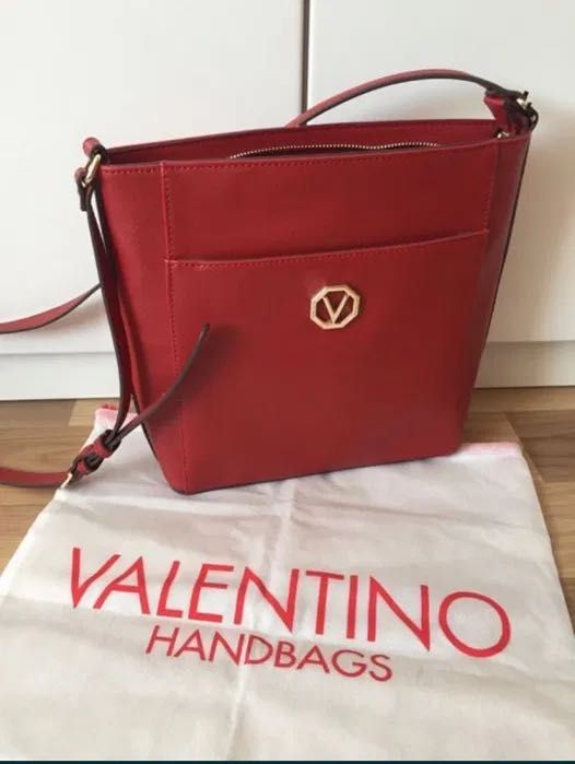 Nowa z metką torebka Mario Valentino oryginalna czerwona na ramię
