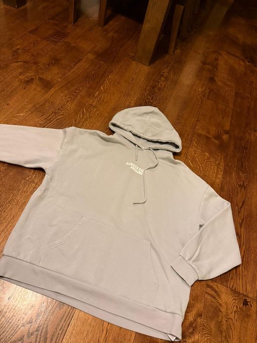 Szara bluza ocieplana 146-152