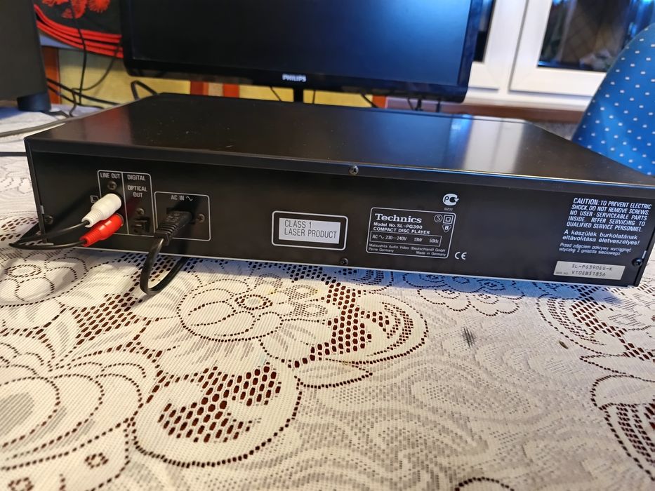 Technics SL-PG 390 Compact Disc Player