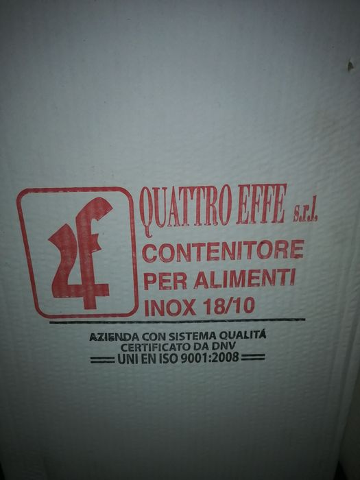 Depósito Cuba Vasilha em INOX de 50L 75L 100L