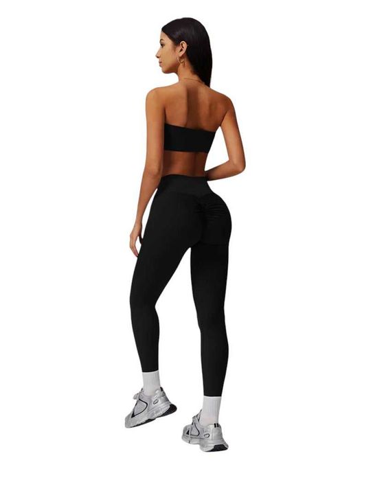 Топ Alo Yoga Bandeau Top Black