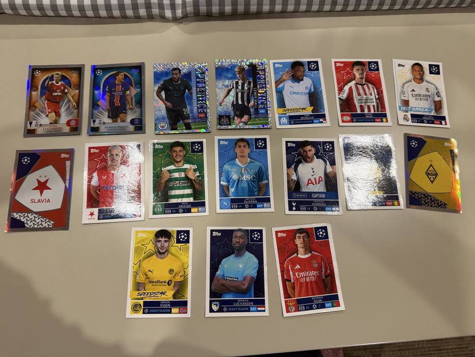Cromos Champions league 2025/26