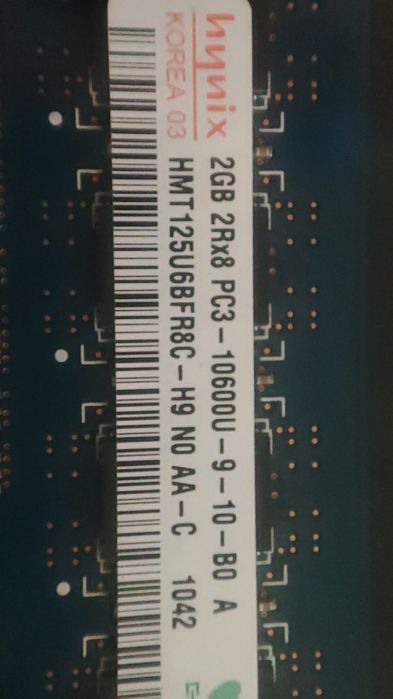 Оперативная память DDR3 2Gb, 1333MHz