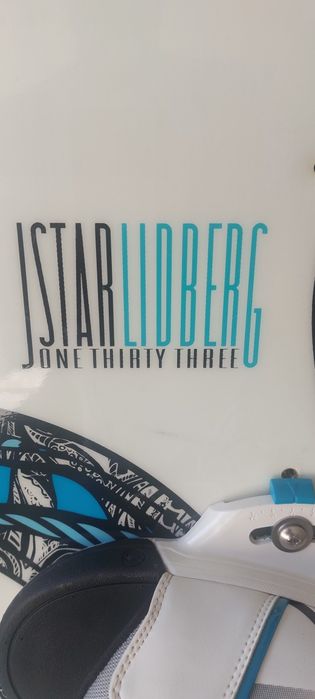 Prancha wakeboard  JSTARS e botas LIQUIDFORCE