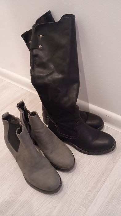 Buty damskie kozaki botki 36/37