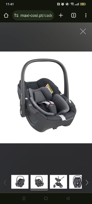 Isofix com cadeira auto para bebe