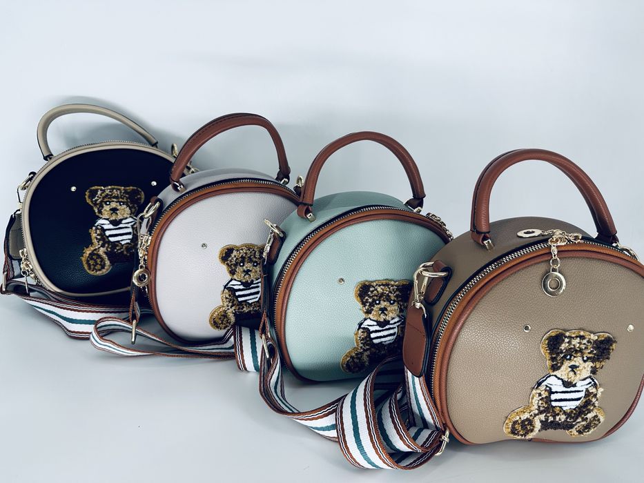 Nowa torebka damska listonoszka miś