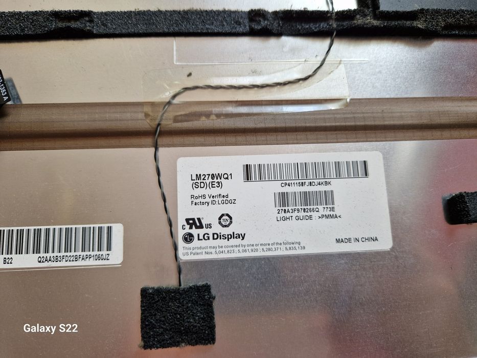 Материнская плата не раб.  моноблок iMac 27 310w A1312