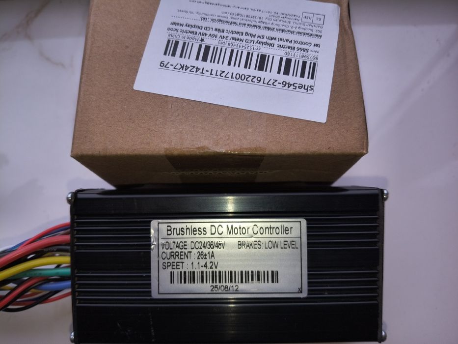 Контроллер мотора 24/36/48V 26А под дисплей типа S866