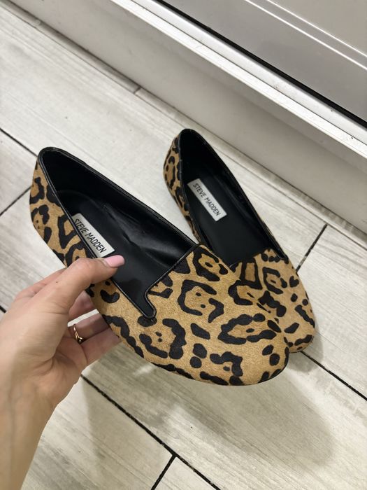 Леопардові балетки/туфлі/лофери Steve Madden
