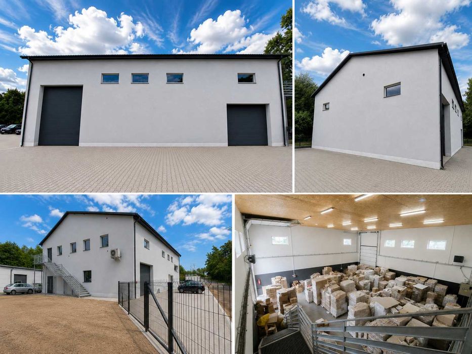 Nowoczesna Hala Magazynowo-Biurowa 330 m² - wynajem
