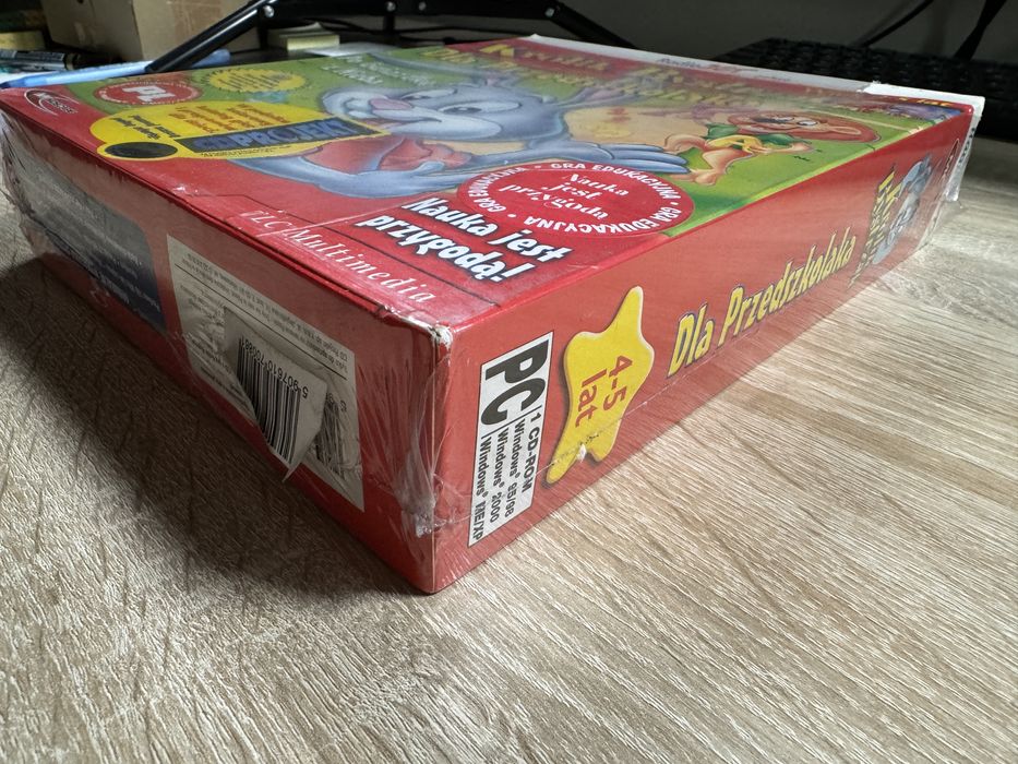 Królik Bystrzak Dla Przedszkolaka - gra PC Big Box | NOWA folia