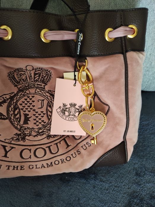 Torebka Juicy Couture róż pudrowy