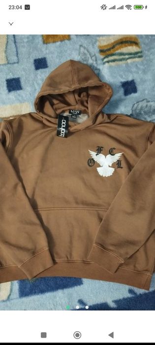 Boohoo Толстовка худі фліс