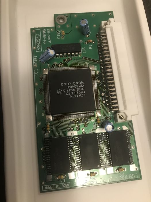 Akai eb16 expansão para mpc 2000 efeitos fx board original rarissima