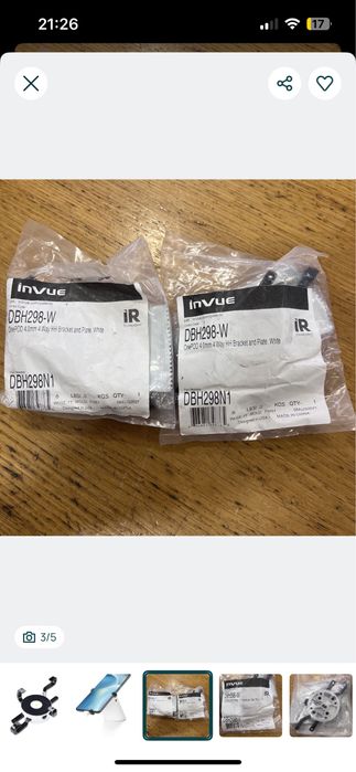 Suporte bracelete segurança OnePOD DBH298-W inVue - NOVO