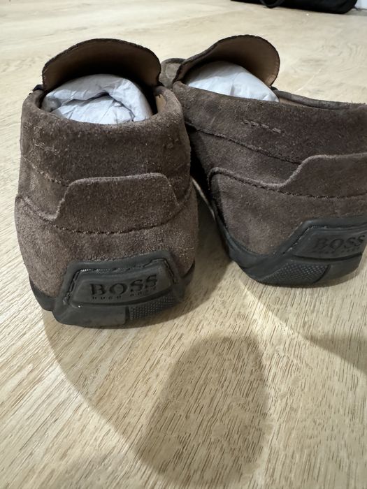 Hugo Boss чоловічі макасини натуральний замш 42 розмір